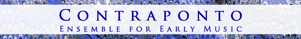 The Early Music Ensemble, Contraponto is an a period instrument orchestra and chorus founded in Tokyo in 2005. It is made up of leading specialists and soloists in the performance of Renaissance and baroque music.